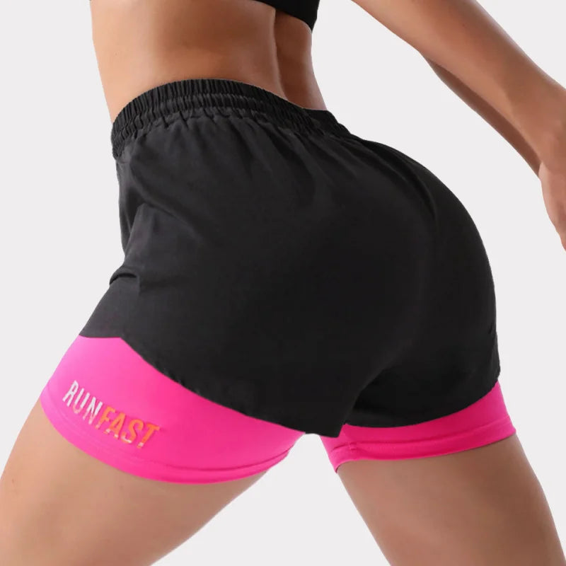 Women's Gym Short Active Fitness Biker Yoga Wear Running Sport Cycling Shorts High Waist Push Up Sportswear Workout Clothing - reetell