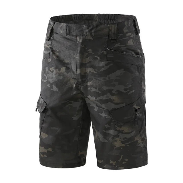 Shorts Men Urban Military Waterproof Cargo Tactical Shorts Male Outdoor Camo Breathable Quick Dry Pants Summer Casual Shorts - reetell