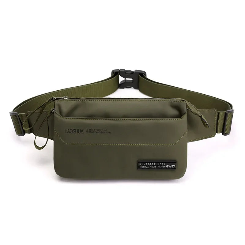 YoReAi Hot Sale Men Fanny Pack Female New Sports Fashion Waterproof Chest Packs Unisex Waist Bag Multifunctional Storage 4 Bags