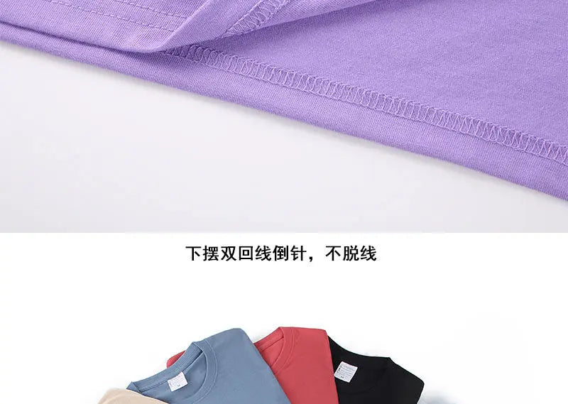 100% Cotton T-shirt Men Women Solid Color O Neck Short-sleeved Tops Summer Korean Loose Half-sleeve T Shirt Unisex M-4XL - reetell