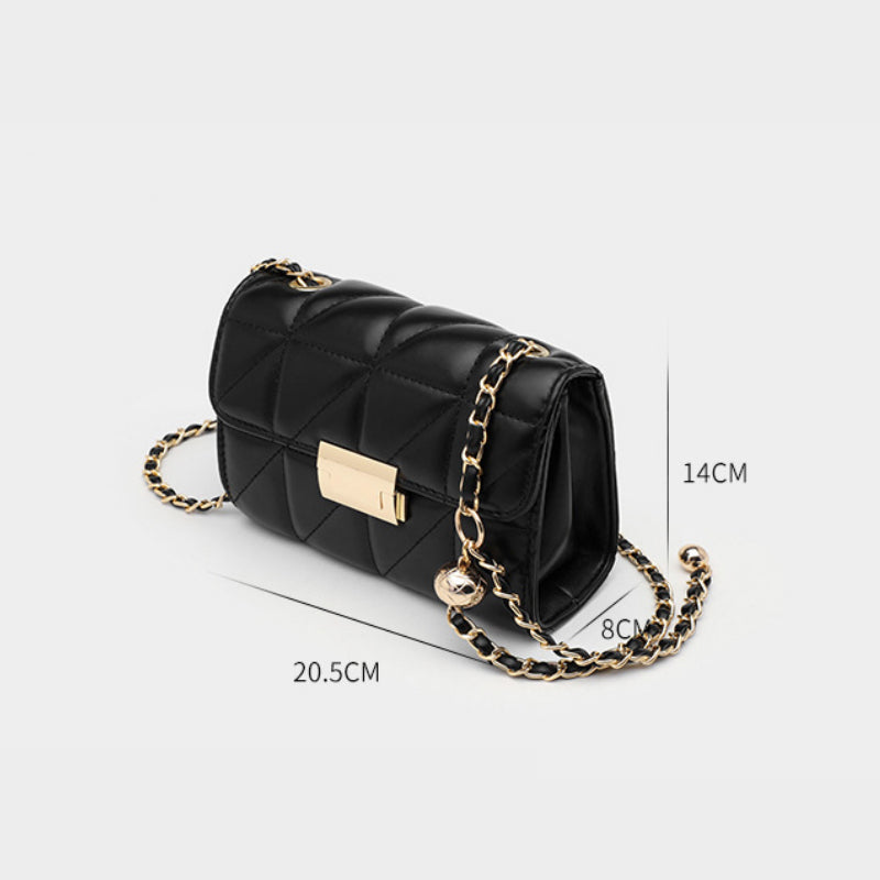 Fashion Bag New 2023 Women New Luxury Bags Chain Messenger Bag Lattice Small Square Bag Fashion Designer Trend Handbags