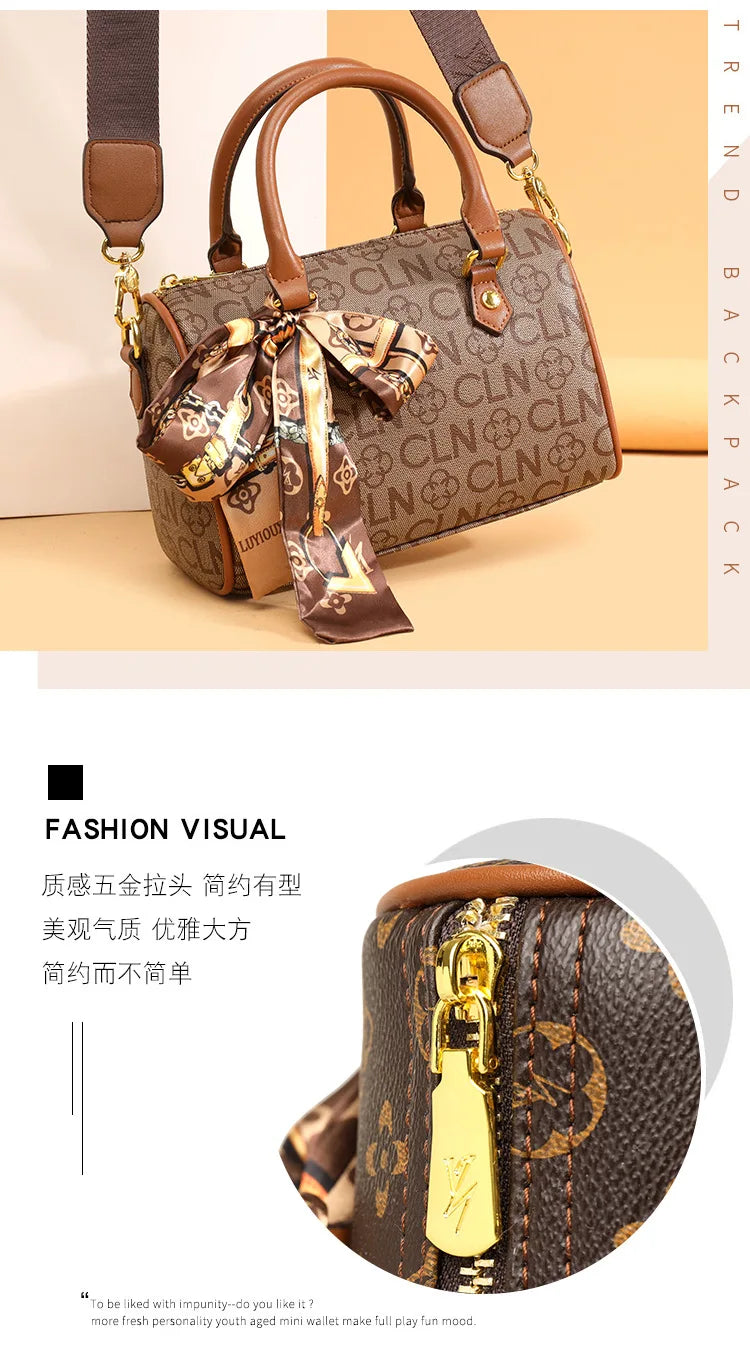 24*17*13cm Women Bags Designer Luxury Crossbody Shoulder Purses Handbag Women Clutch Travel Tote Bag