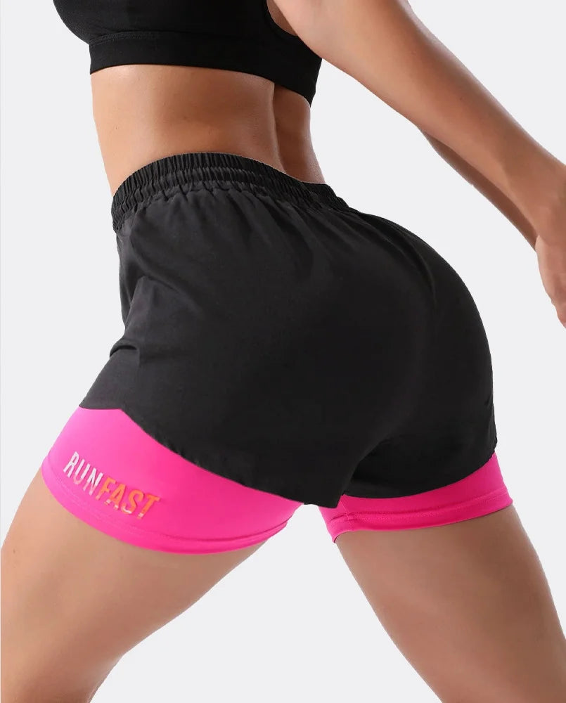 Women's Gym Short Active Fitness Biker Yoga Wear Running Sport Cycling Shorts High Waist Push Up Sportswear Workout Clothing - reetell