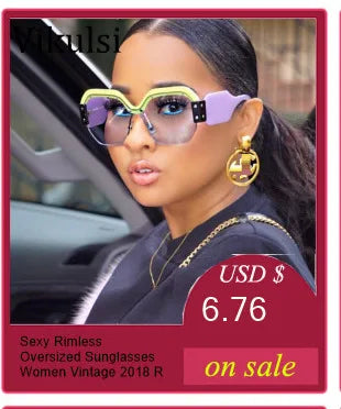 Flat Top Aviation Sunglasses Women UV400 Retro Brand Designer Luxury Mirror Sun Glasses For Female Ladies Metal Frame Eyewear - reetell