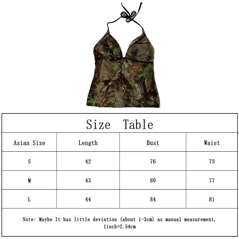 Punk Retro Print Casual Sleeveless Women's Tops American Style Goth Harajuku Emo Girls Streetwear Y2K 90s Sexy Strap sling Tops - reetell