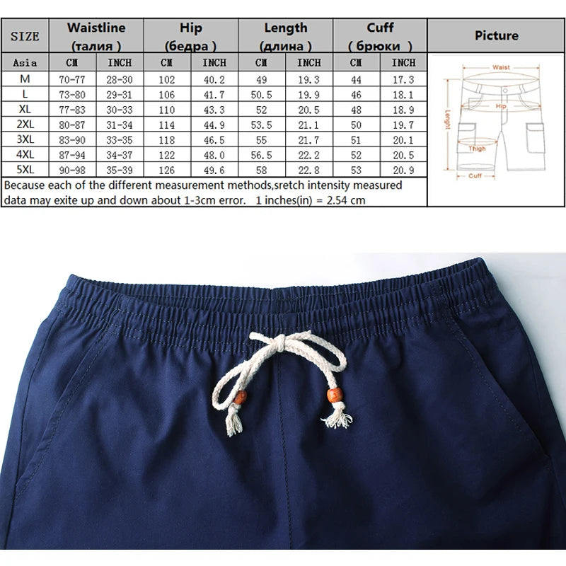 2024 Newest Summer Casual Shorts Men cotton Fashion Style Mens Shorts bermuda beach Black Shorts Plus Size M-5XL  short For Male - reetell