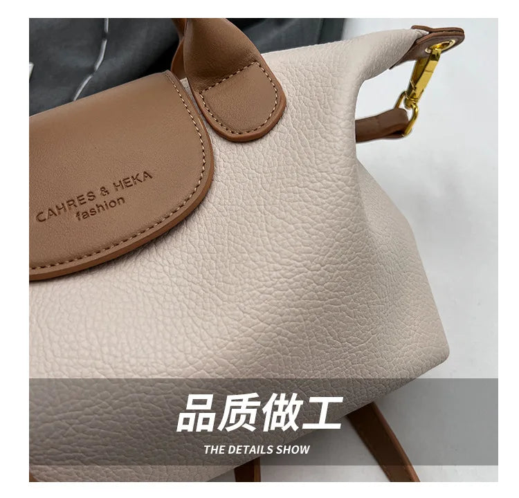 CGCBAG Vintage Luxury Designer Handbags For Women High Quality PU Leather Female Small Bags Simple Fashion Crossbody Bags