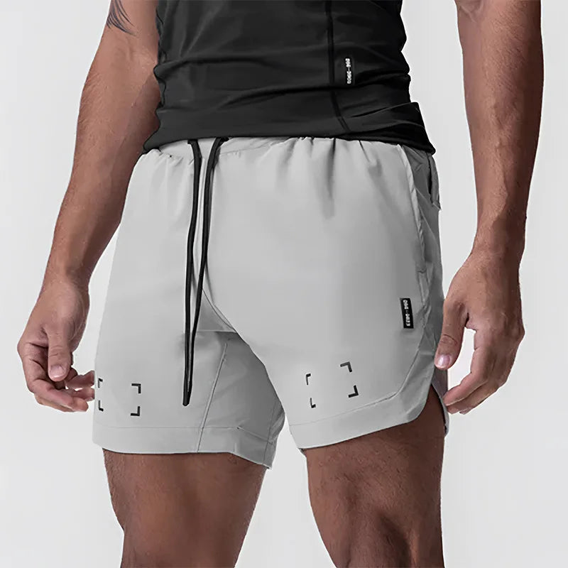 Mens Summer Gym Fitness Clothing Sports Shorts Breathable Jogger Sweat Short Pants Quick Dry Basketball Shorts Casual Sweatpants - reetell