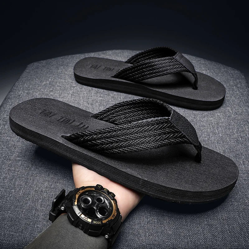 Plus Big Size 49 50 51 52 Flip Flops Men Slippers Chanclas De Hombre Claquette Homme Klapki Indoor Outside Beach Large Shoes