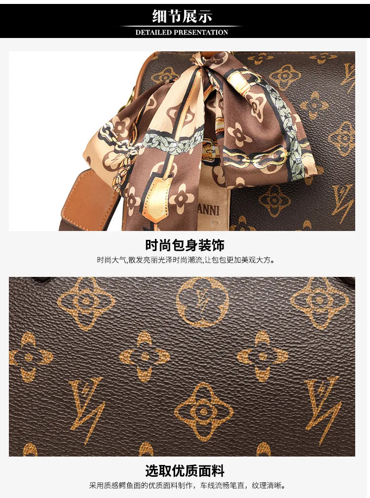 24*17*13cm Women Bags Designer Luxury Crossbody Shoulder Purses Handbag Women Clutch Travel Tote Bag