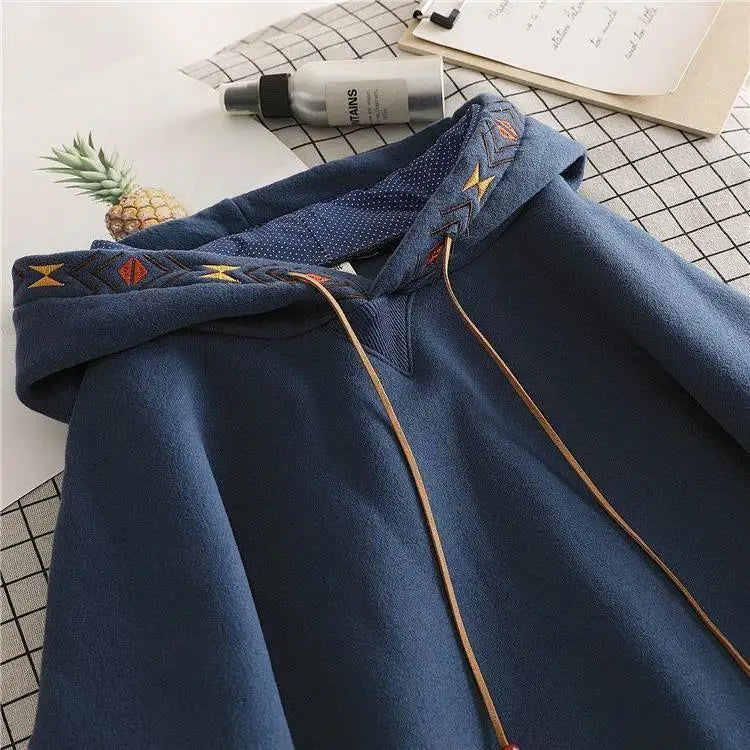 JMPRS Designed Women Hoodies Oversize Fall Pullover Student Coats Hooded Korean Long Sleeve Ladies Harajuku Sweatshirt New - reetell