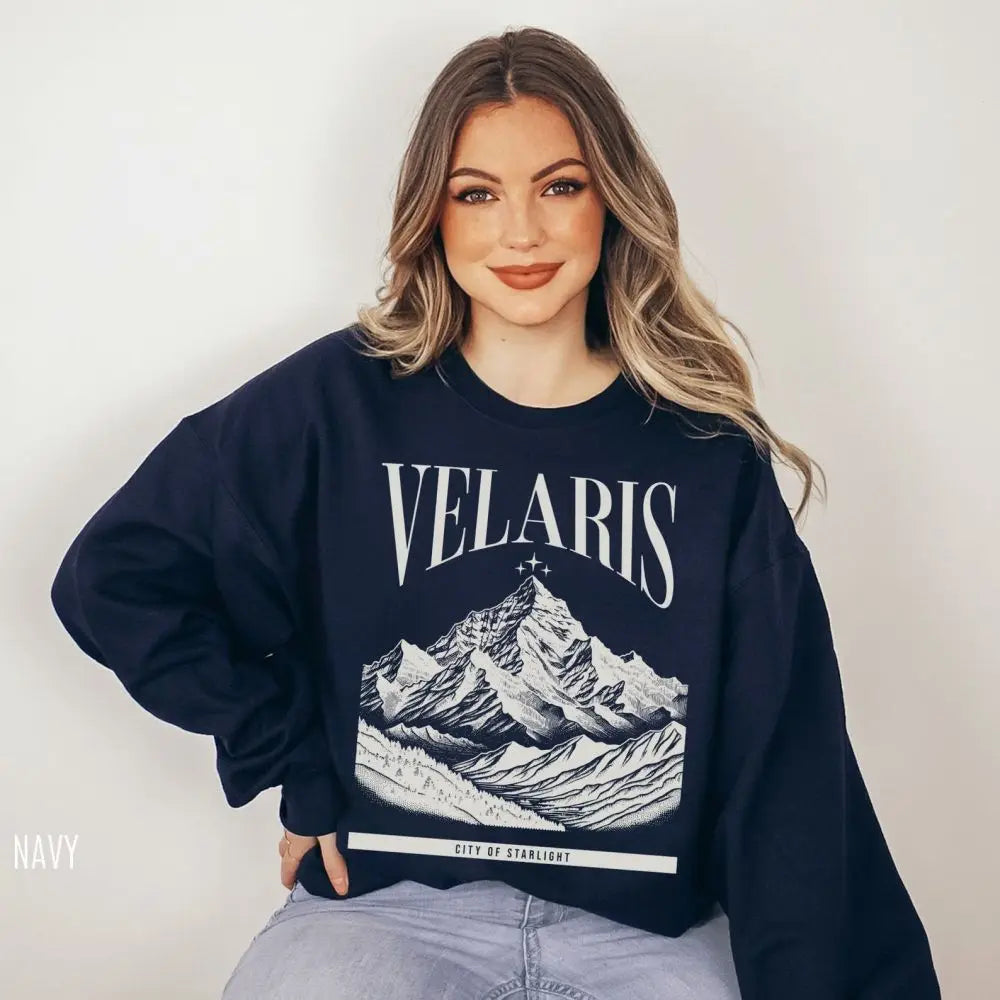 Women Winter Fleece Y2K Top Valkyrie Sweatshirt Officially Licensed ACOTAR Merch Sweatshirt Magic Bookish Tee Loose Unisex Top - reetell