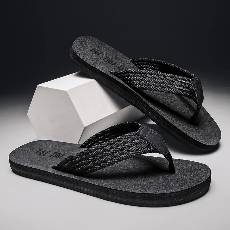 Plus Big Size 49 50 51 52 Flip Flops Men Slippers Chanclas De Hombre Claquette Homme Klapki Indoor Outside Beach Large Shoes