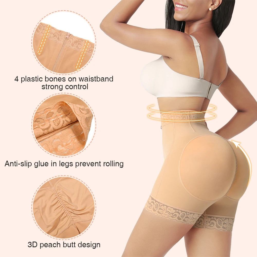 Colombian shaperwear Waist Trainer Full Body Shaper Underbust Slimming Sheath Corset Girdle Butt Lifter Bodysuit Women - reetell