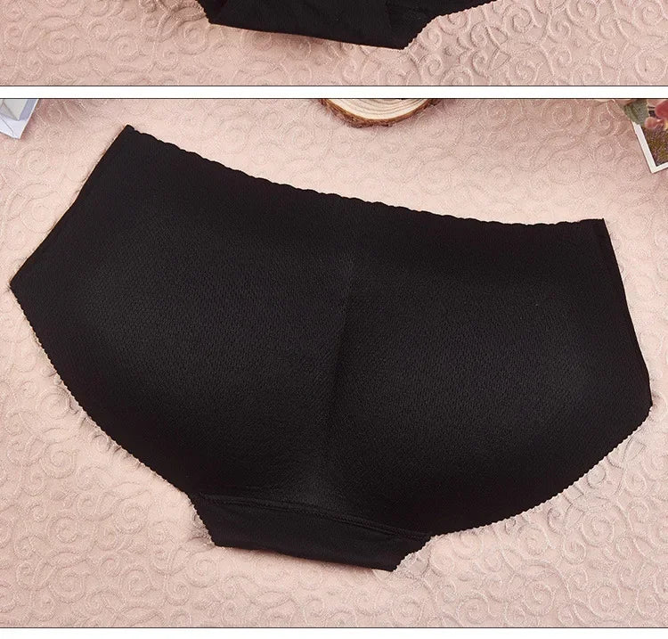 Sexy Body Shapers Panties Woman Butt Lifter Lingerie Fake Seamless Underwear Push Up Padded Panties Buttock Shapers Butt Lifter - reetell