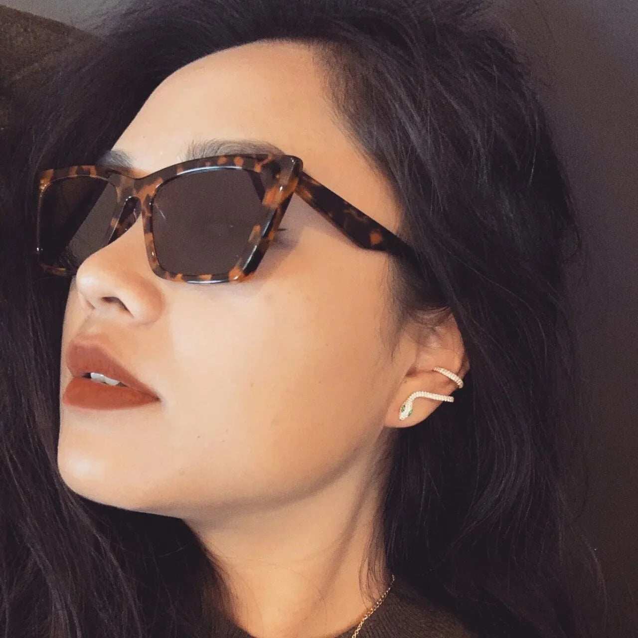 INS Vintage Cat Eye Sunglasses Women Square Small Frame Sun Glasses Female Brand Designer Retro Shades Fashion Oculos De Sol - reetell