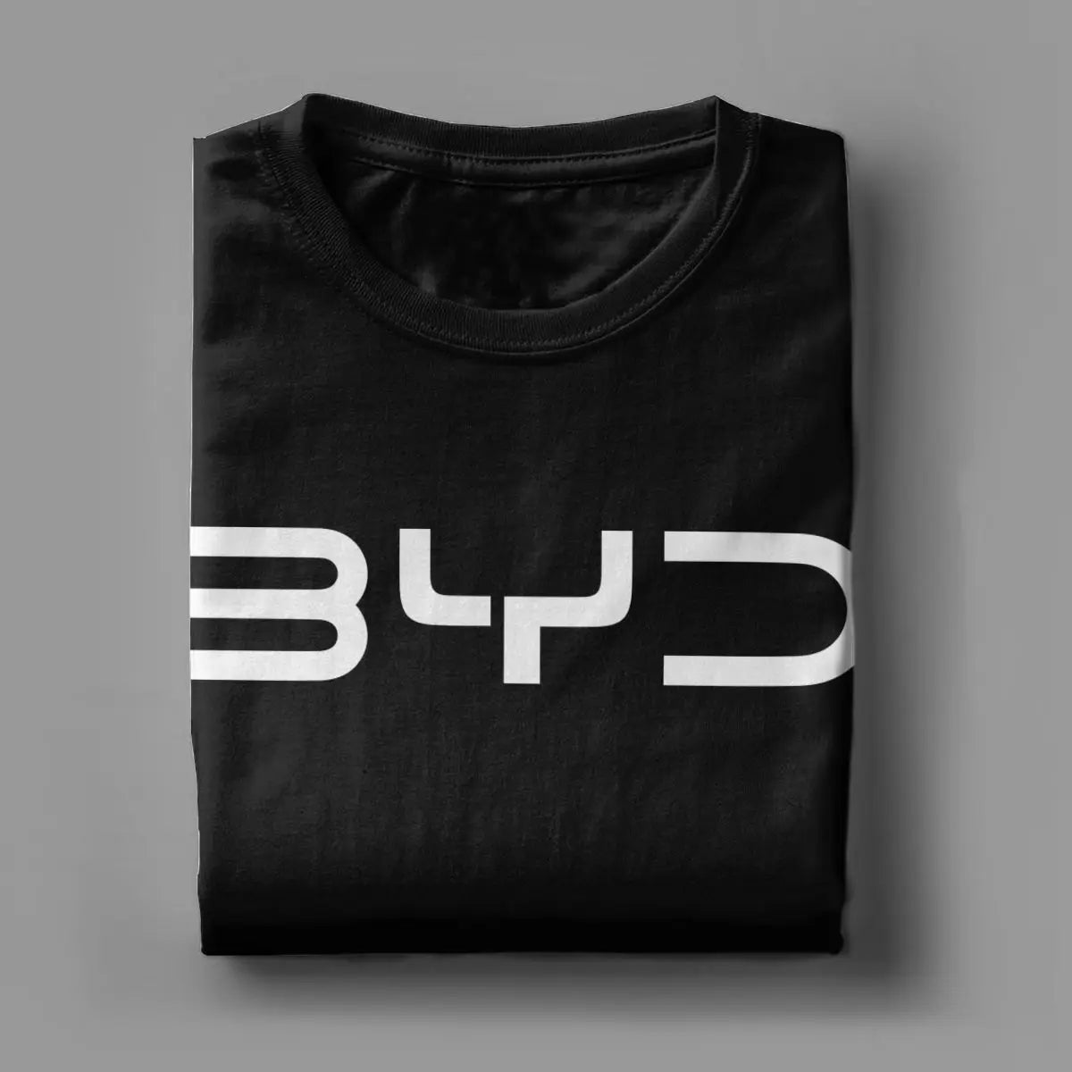 Summer Men's Women's BYD Auto Logo T Shirts Merchandise Cotton T-shirt Clothes Graphic Print Tee Shirt - reetell