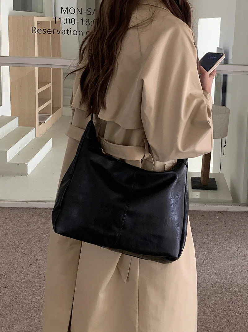 Women Handbags Cowhide Women Shoulder bag Fashion Luxury Ladies Messenger Bags High Quality Female Tote bag