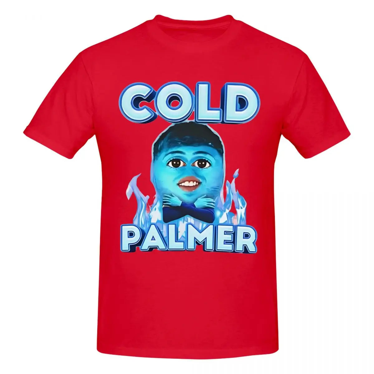 Leisure Cold Palmer Funny Meme T-Shirt For Men Women Cotton Short Sleeve Football Soccer Round Neck Summer TopsTops - reetell