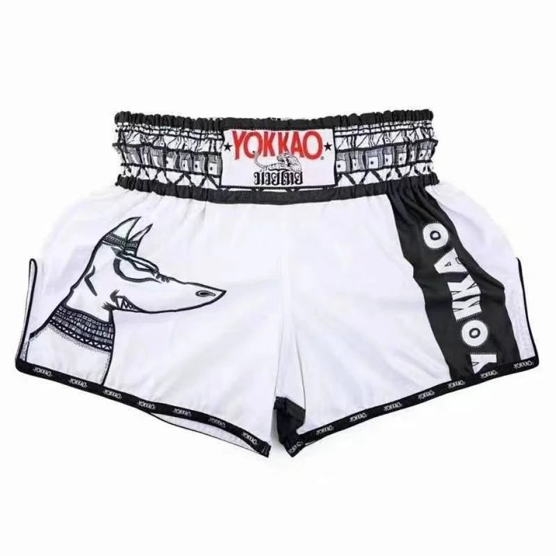 EVERBOUT fashion new Muay Thai shorts fighting men women beach pants children training - reetell