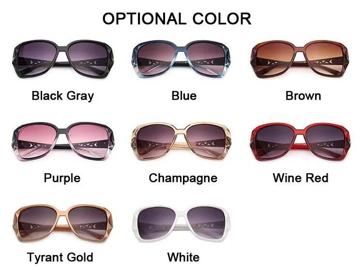 Fashion Square Sunglasses Women Luxury Brand Big Purple Sun Glasses Female Mirror Shades Ladies Oculos De Sol Feminino