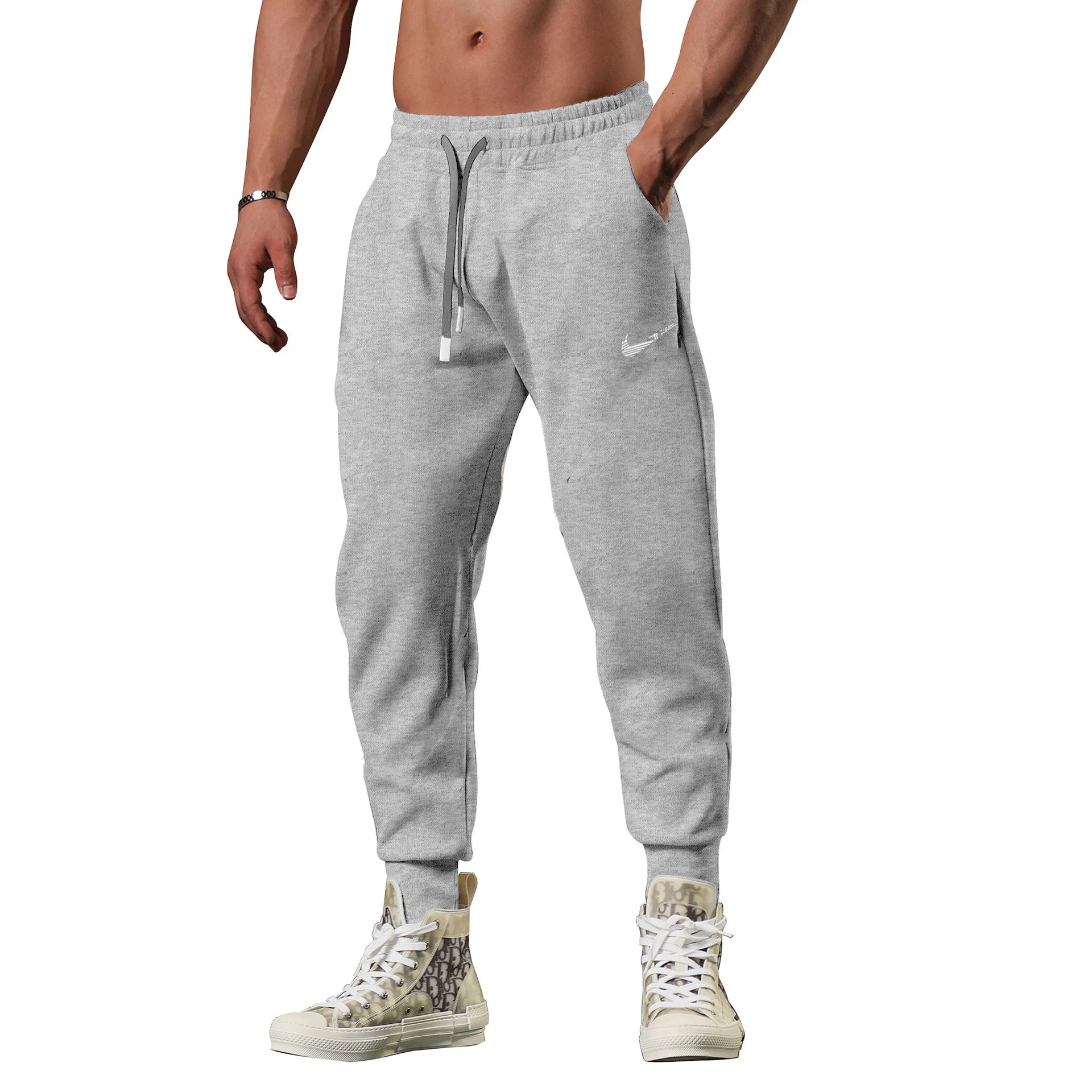 2024 New Men's Casual Sports Pants Sweatpants Gym Running Training Jogging Mountaineering Pants Hot Sale 1000+