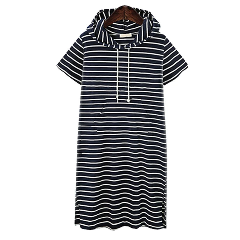 Women Summer Casual Striped Maternity Dresses Clothes Short Sleeve Knee Length Pregnancy Dress Session Pleated Baby Shower Pink