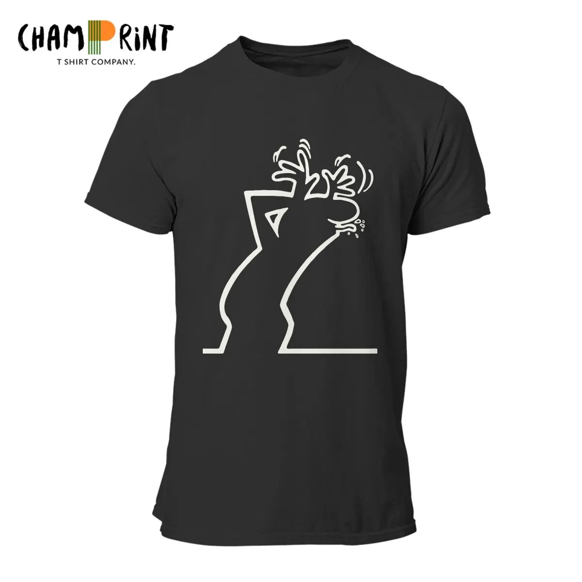 La Linea Cartoon Men T Shirts  Awesome Tee Shirt Short Sleeve Round Neck T-Shirts Pure Cotton Gift Tops