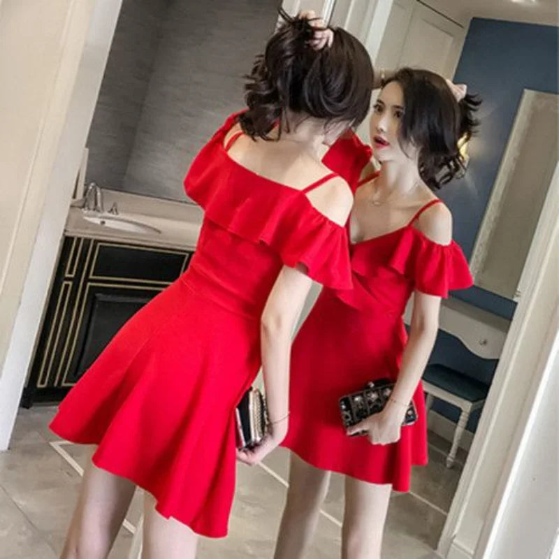 Party Dresses for Women 2024 Luxury Designer Prom Women's Summer Dress Aesthetic Clothing Chiffon Satin Sexy Night Club Silk New - reetell