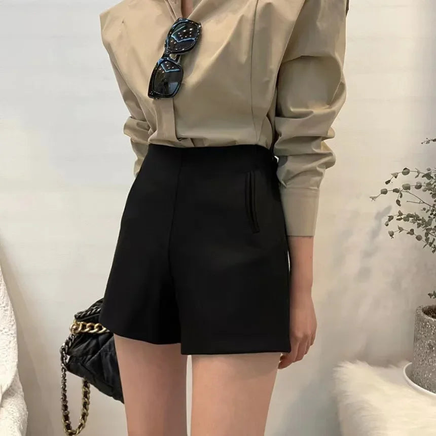 Women's Shirt Autumn 2023 New Chic Long-Sleeve Loose Blouses Street Elegant Tops Shirt OL office women blouses and tops shirts - reetell