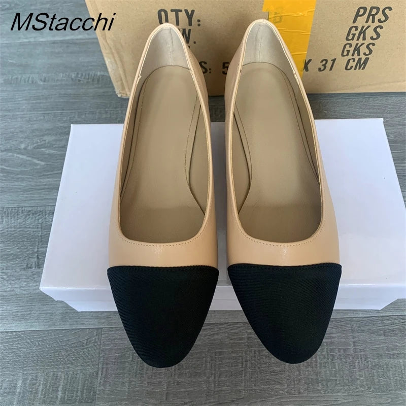 All-match Flat Shoes Women Sandals Non-Slip Soft Leisure Shoes Mixed Colors Comfort Low Heel Femme Thick Bottom Designer Shoes - reetell