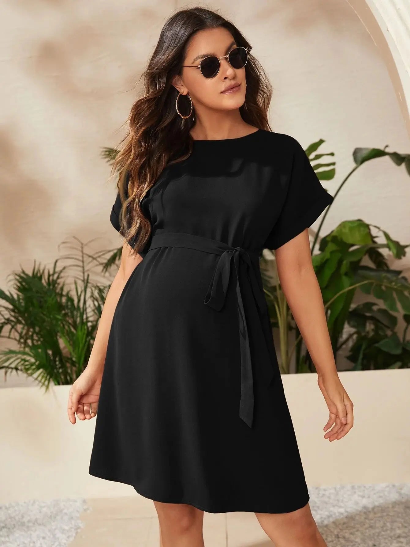 Fashion 2013 Summer Maternity Dresses Photoshoot Dress Skirt Bat-sleeve Tunic Shirt Dress Maternity Clothings Clothes for Women