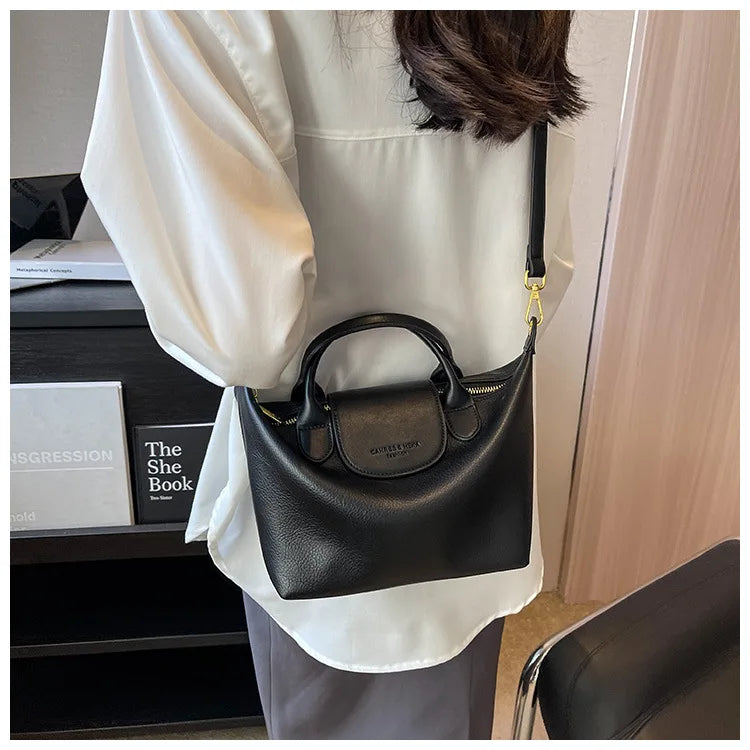 CGCBAG Vintage Luxury Designer Handbags For Women High Quality PU Leather Female Small Bags Simple Fashion Crossbody Bags