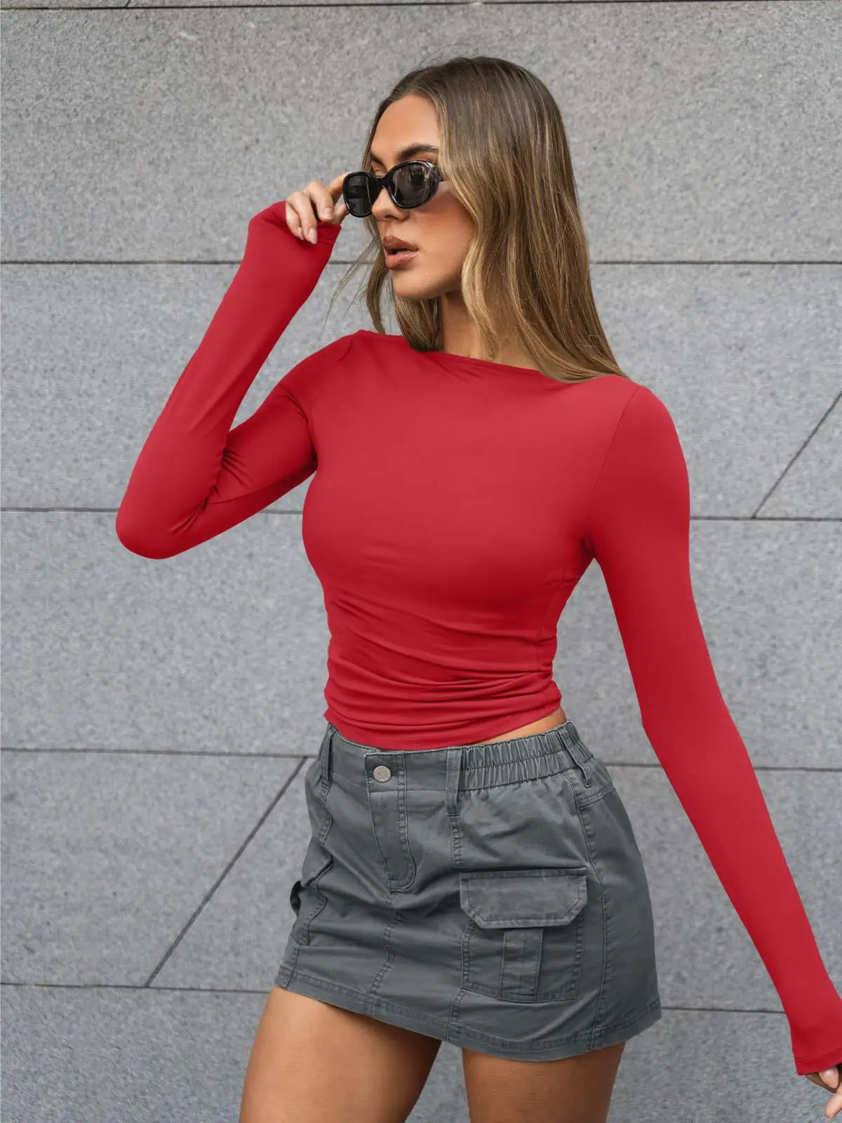 2024 new woman long sleeve  sexy tops crop top girls corset y2k t shirt cute kuromi gyaru coquetteropa mujer juvenil - reetell