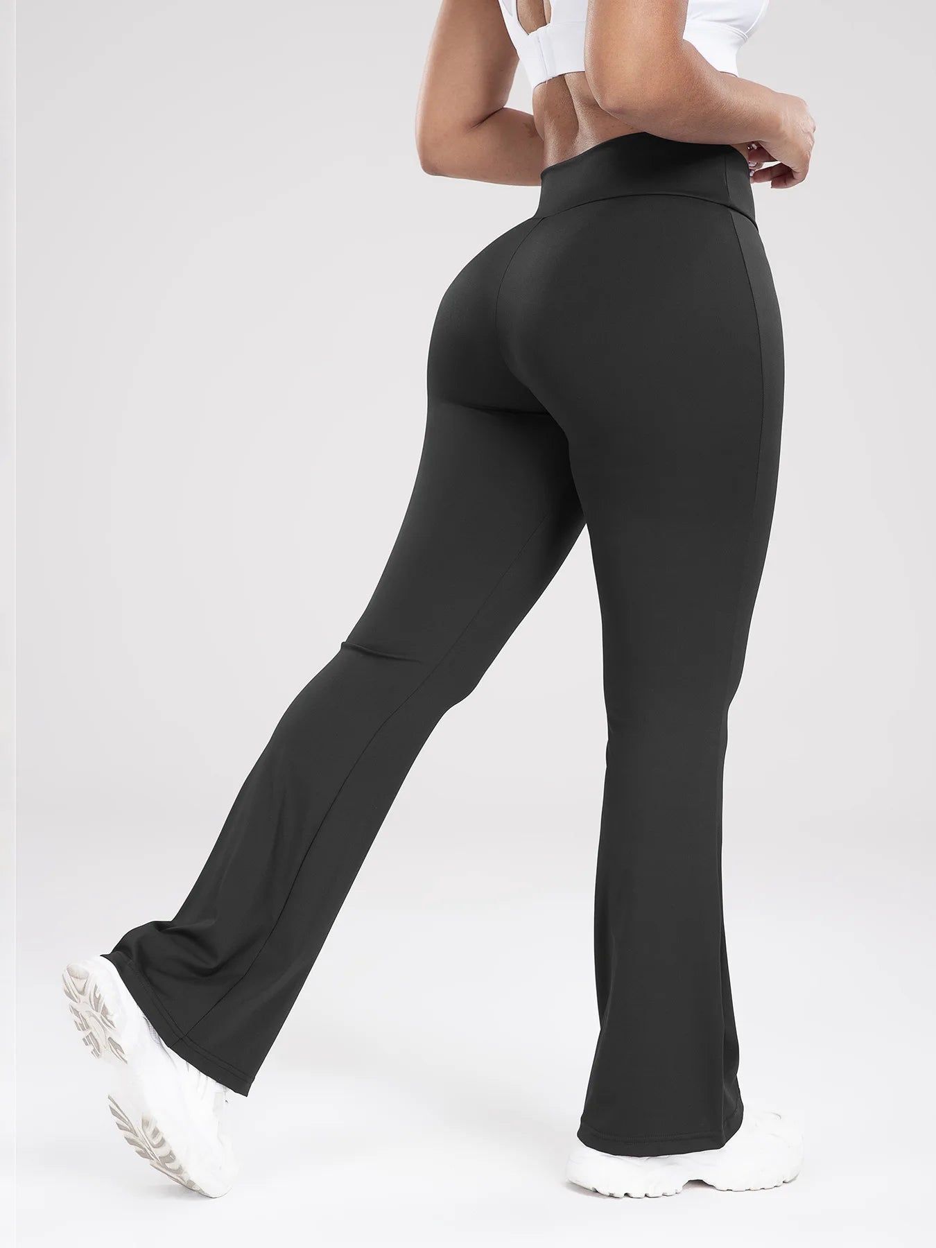 Cross waist casual seamless yoga pants women Sportswear gym long trousers fitness sport clothes ladies Sporty leggings Female - reetell