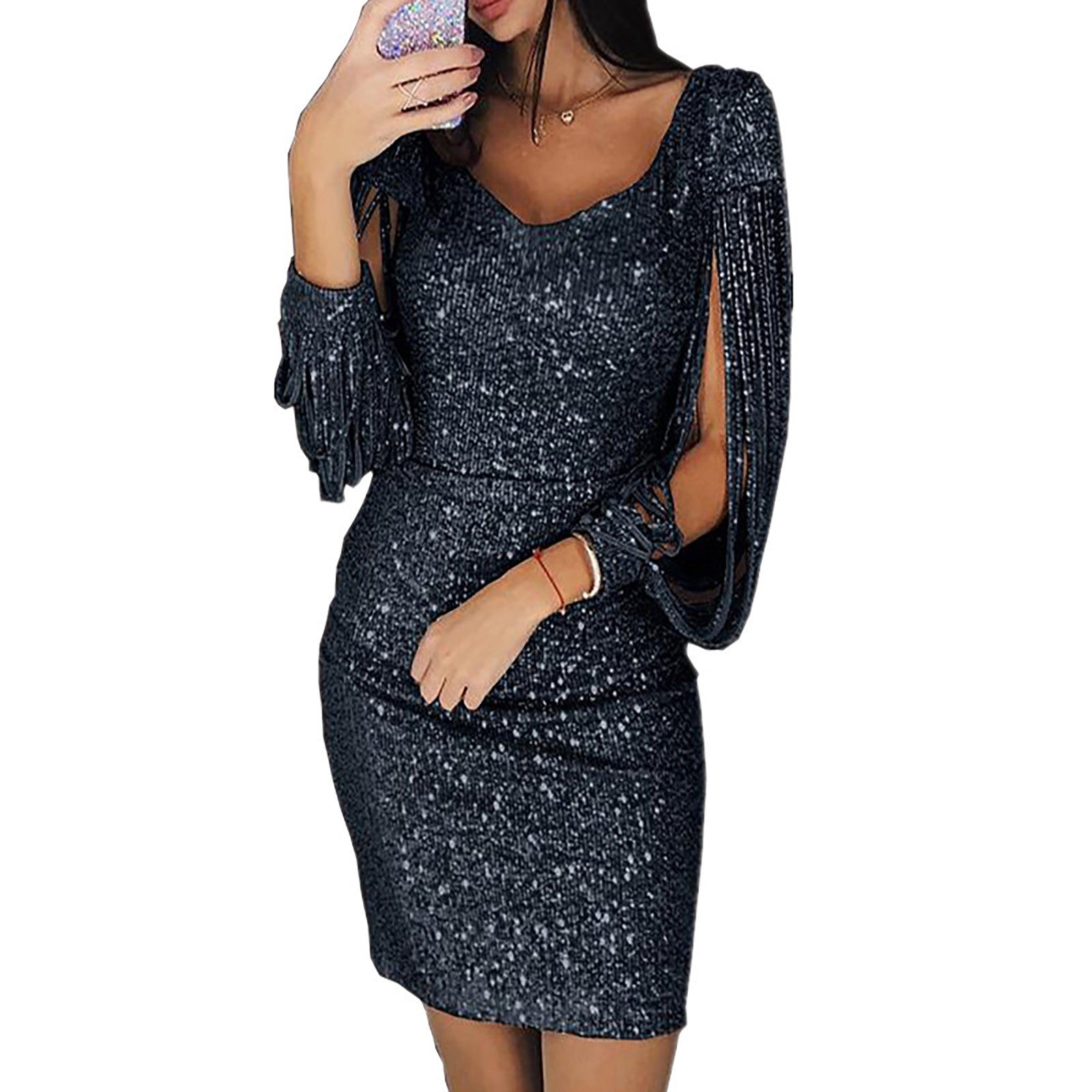 Women Fashion Sexy Solid Color Leeveless Short Sleeve Mini Dress Evening Dress Loose Women'S Dress Summer Dress For Women 2023 - reetell