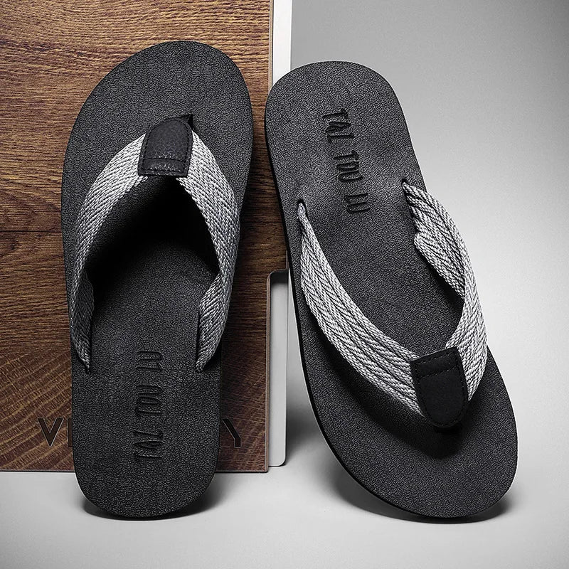 Plus Big Size 49 50 51 52 Flip Flops Men Slippers Chanclas De Hombre Claquette Homme Klapki Indoor Outside Beach Large Shoes