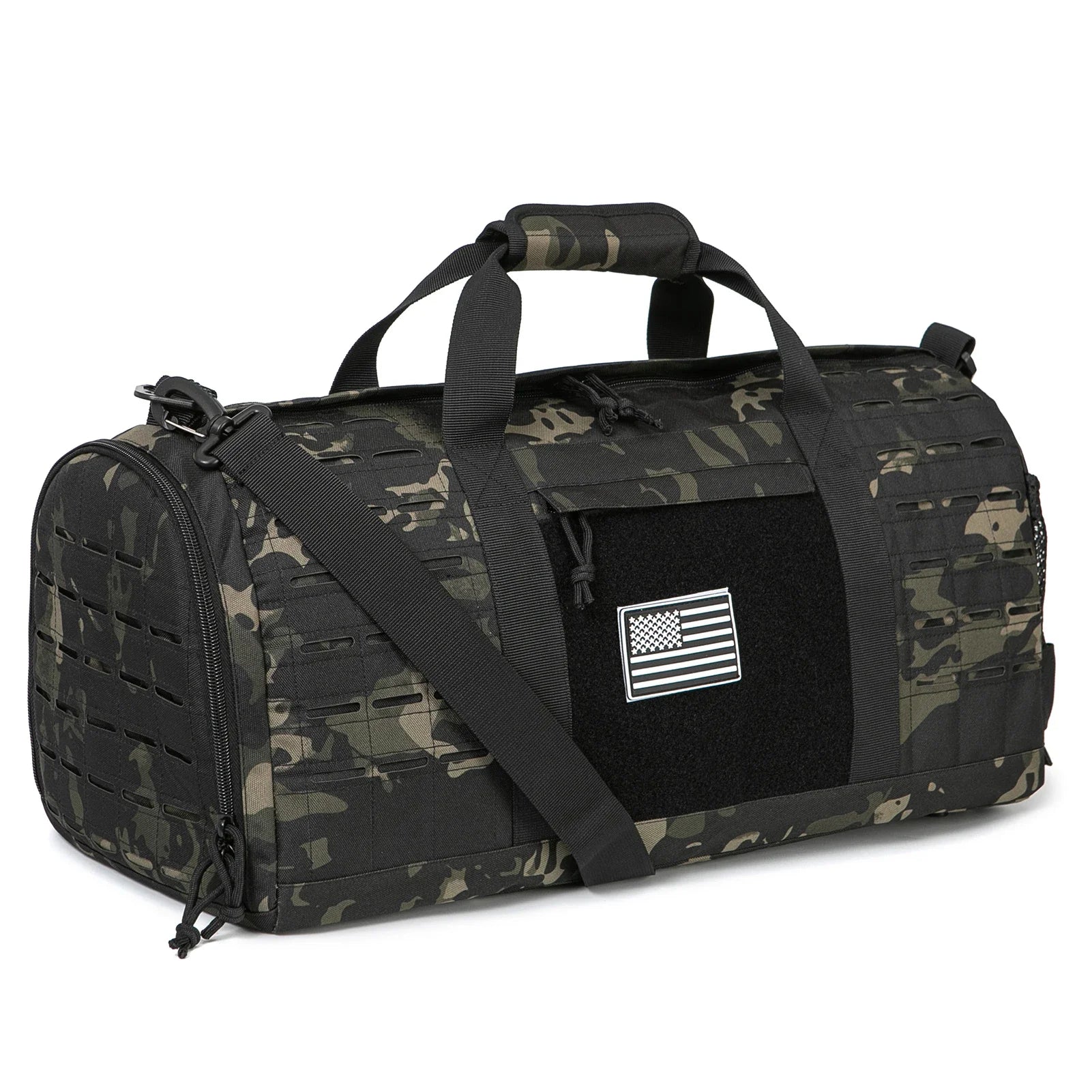 40L Sport Gym Bag Tactical Travel Duffle Bags For Men Fitness Duffle pack Training With Shoe Basketball Weekender Bag