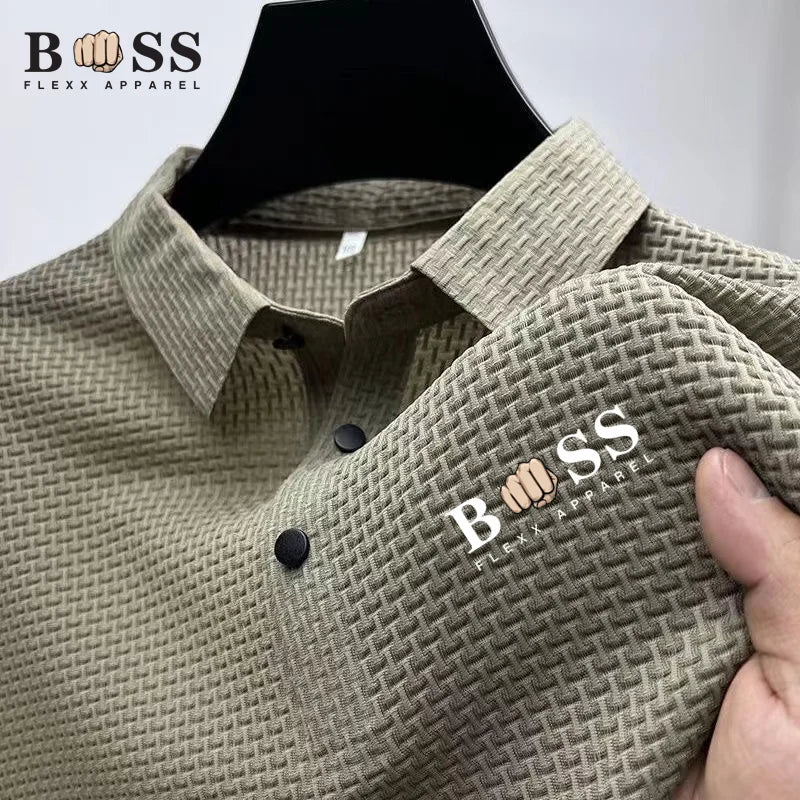 Summer Men's Golf Leisure POLO Shirt Luxury Wearing Tops High Quality Breathable Men's Polo Shirt New Short Sleeve Polo Shirt