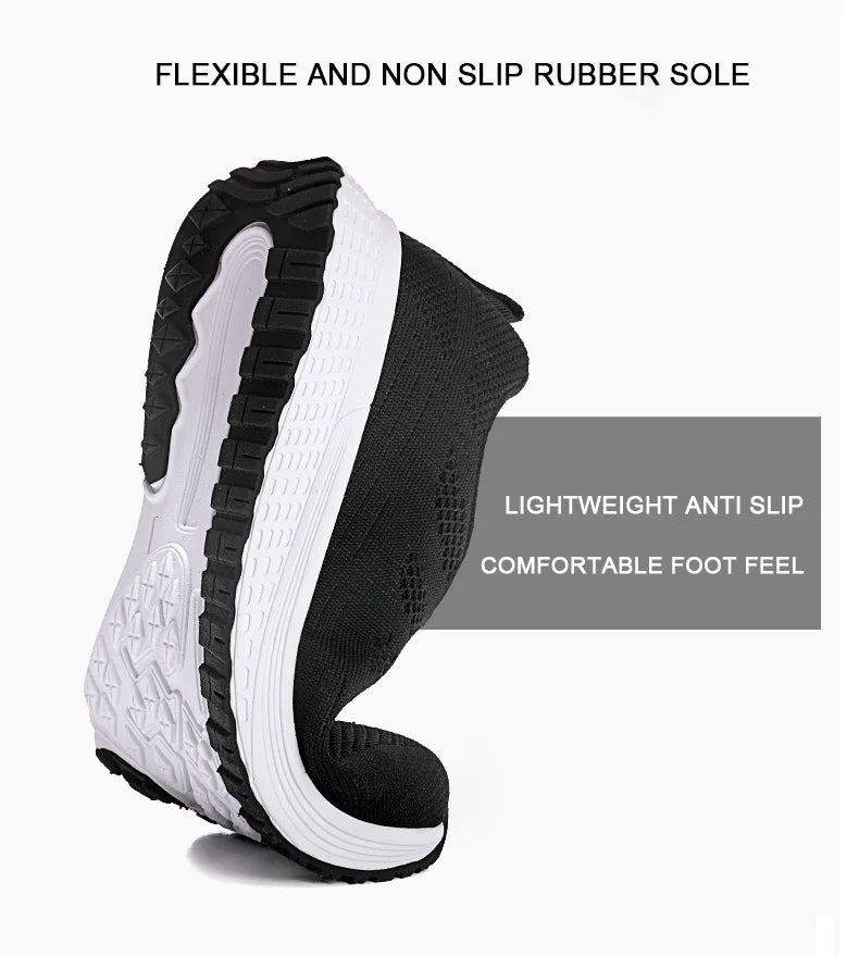 Women Casual Shoes Breathable Walking Mesh Lace Up Flat Shoes Sneakers Women Tenis Feminino Pink Black White - reetell