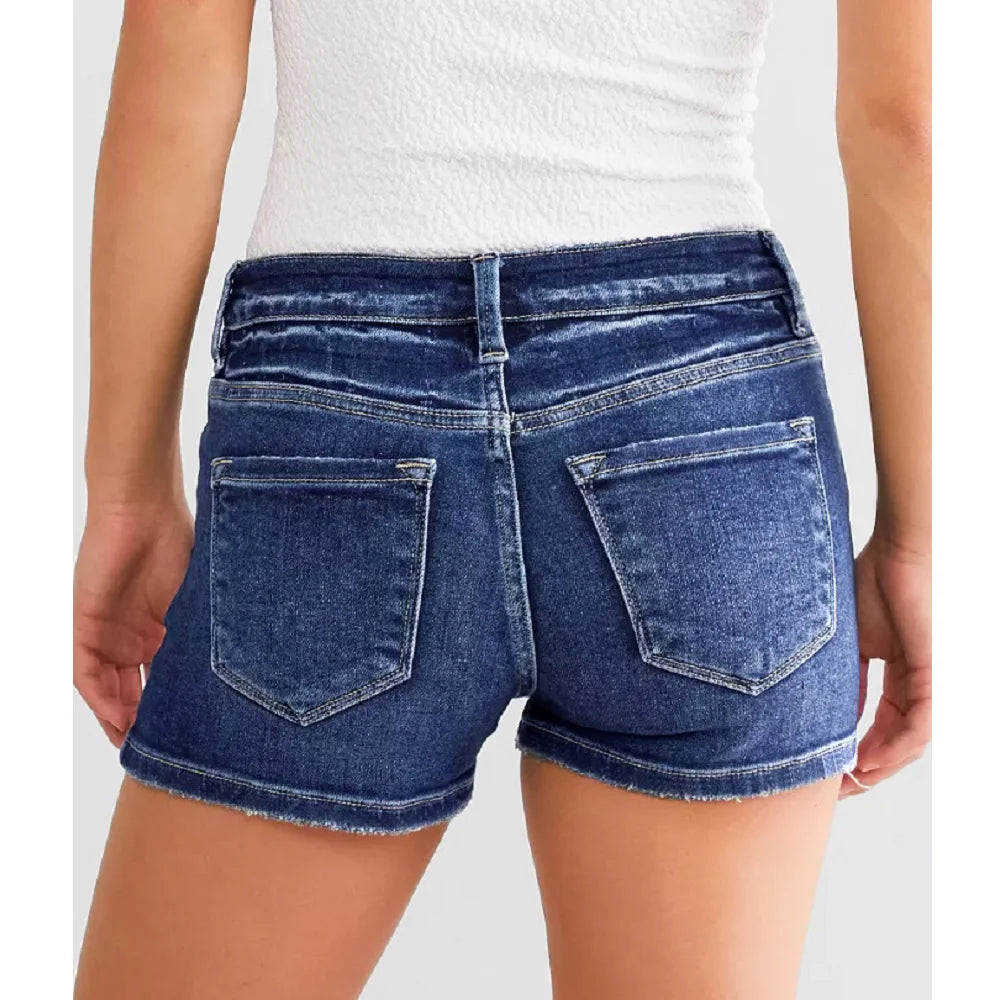 ﻿ Women Summer Denim Shorts Ladies Ripped Hole Jeans Short Pants Ropa para mujer - reetell