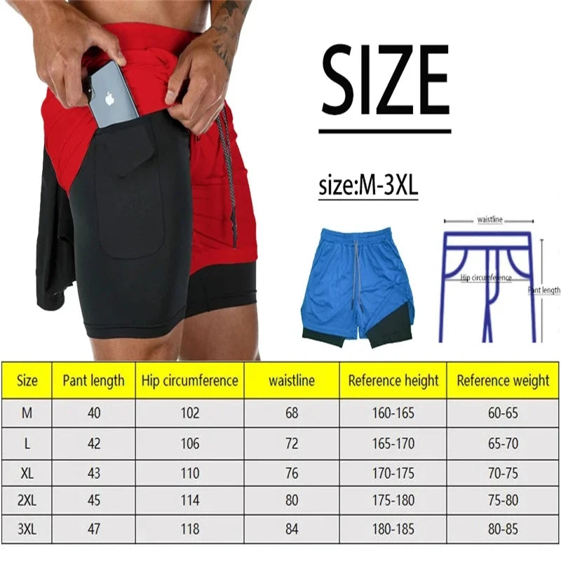 New Men's Padel Sport Shorts Summer Male Breathable Tennis Shorts Quick-Drying Badminton Trousers Outdoor Running Sportwear - reetell