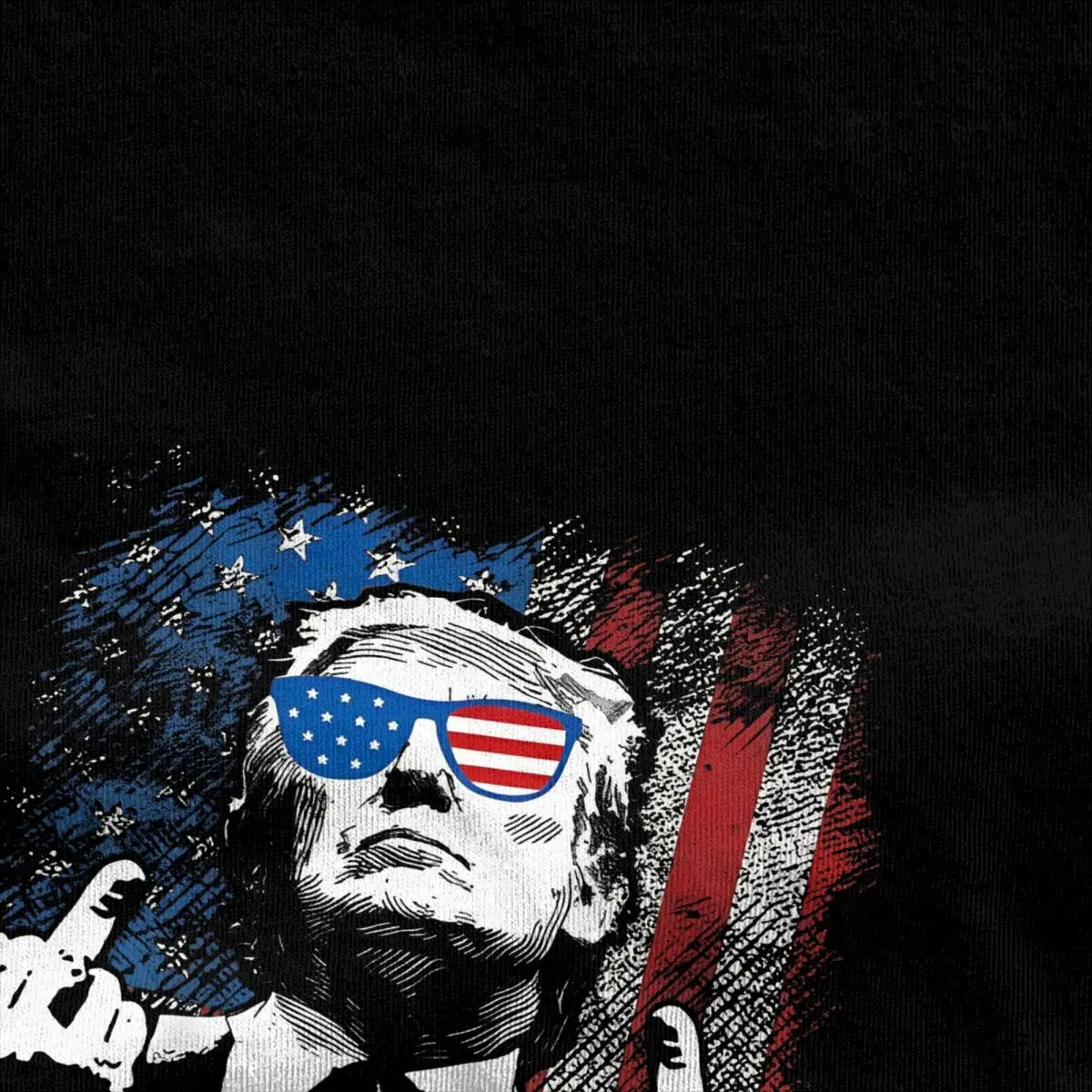 Men Women Shooting At Trump Rally Shirt New Arrival Pure Cotton T Shirts Funny Trump You Missed Top Tee Clothes - reetell