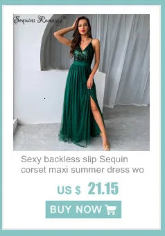 Sexy backless sequin mini summer dress women 2024 elegant luxury bodycon club birthday party dress prom evening dresses vestidos - reetell