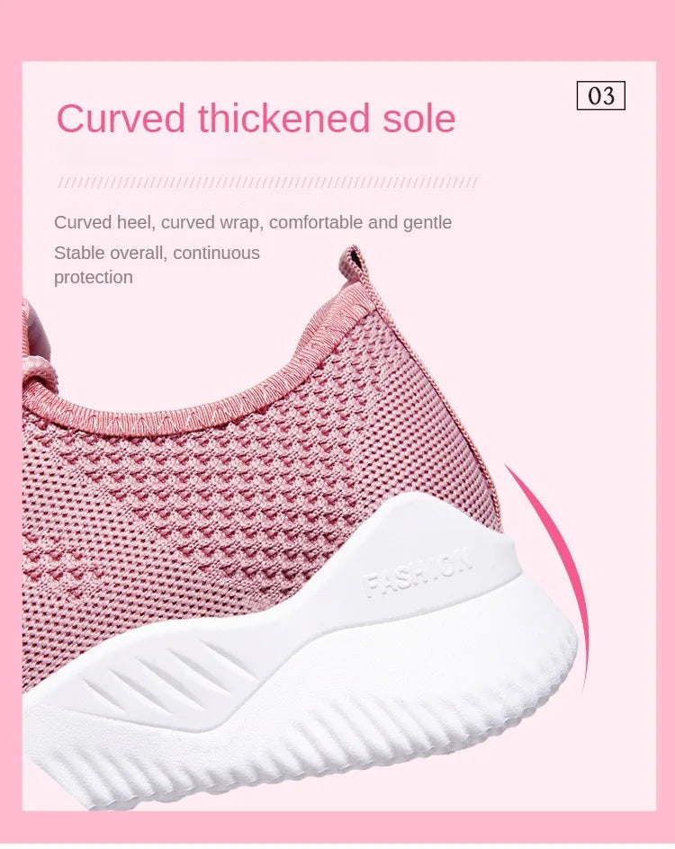 2023 Sport Running Shoes Women Air Mesh Breathable Walking Women Sneakers Comfortable  Fashion Casual Sneakers Chaussure Femme