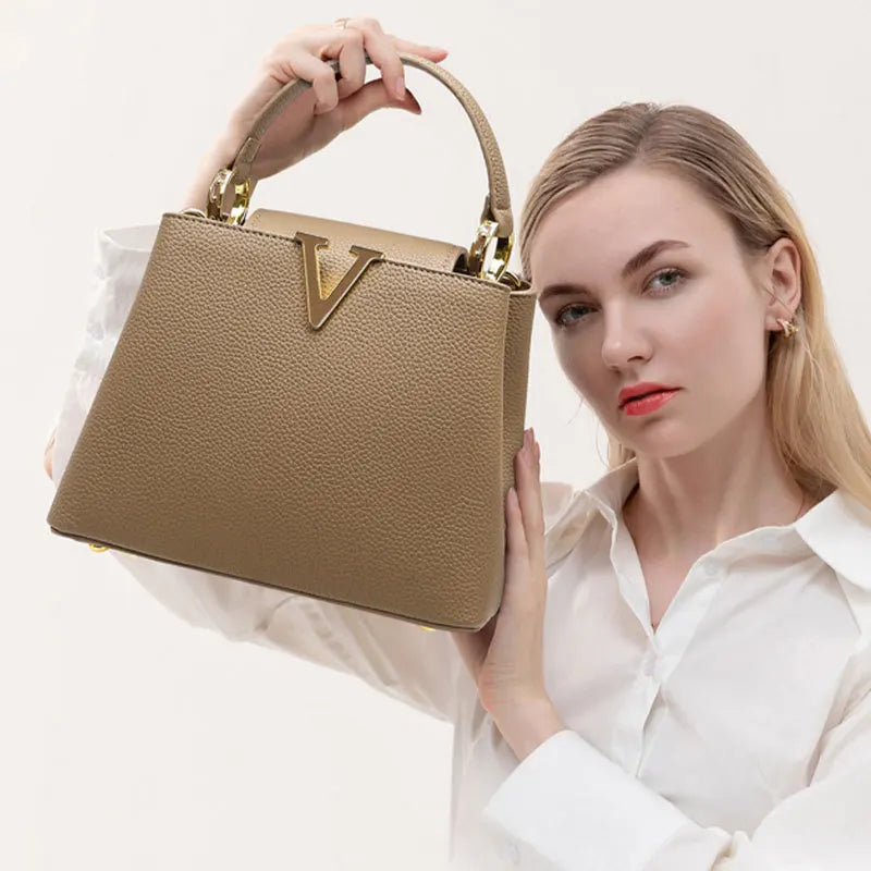 New Summer Versatile Women's Bag High-end Sense Exquisite Handbag Crossbody Commuter Women's Bag - reetell