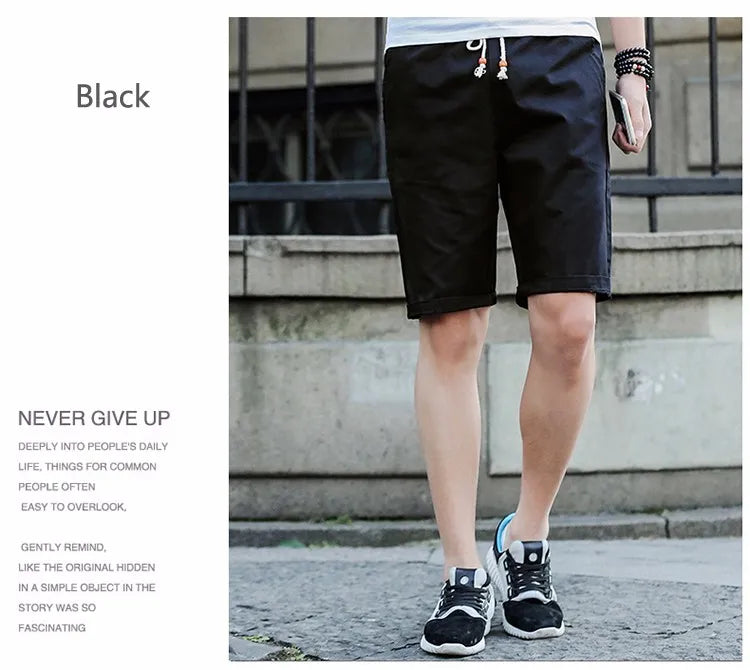 2024 Newest Summer Casual Shorts Men cotton Fashion Style Mens Shorts bermuda beach Black Shorts Plus Size M-5XL  short For Male - reetell