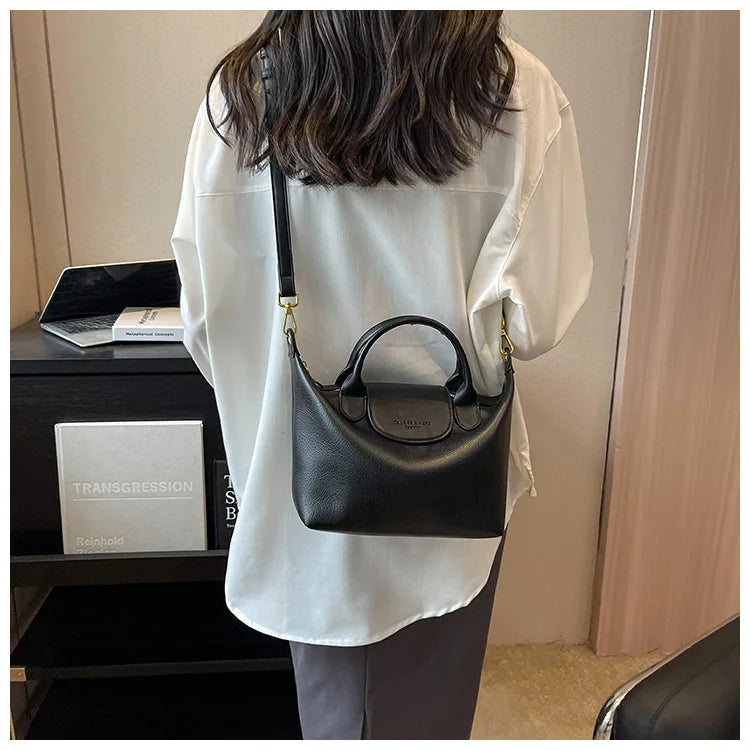 CGCBAG Vintage Luxury Designer Handbags For Women High Quality PU Leather Female Small Bags Simple Fashion Crossbody Bags