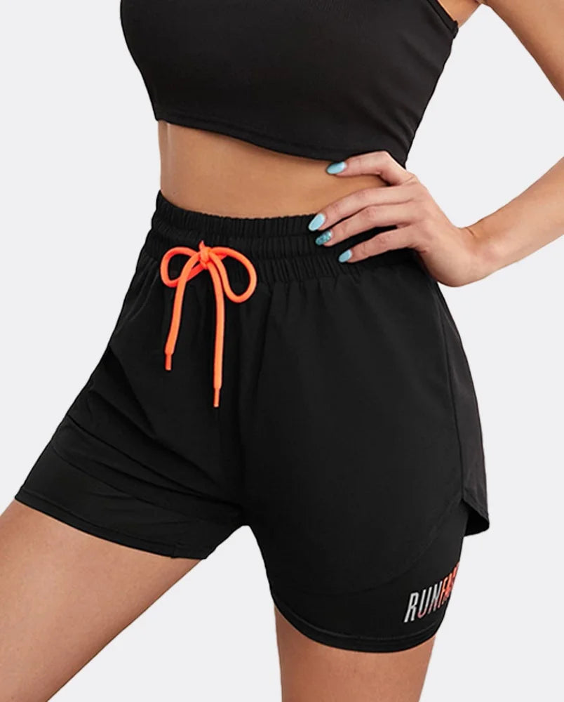 Women's Gym Short Active Fitness Biker Yoga Wear Running Sport Cycling Shorts High Waist Push Up Sportswear Workout Clothing - reetell