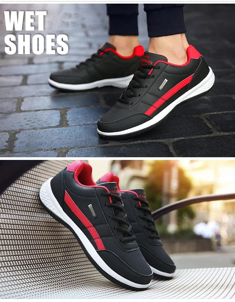 Men Shoes Sneakers Trend Casual Breathable Leisure Male Sneakers Non-Slip Footwear Vulcanized Shoes - reetell